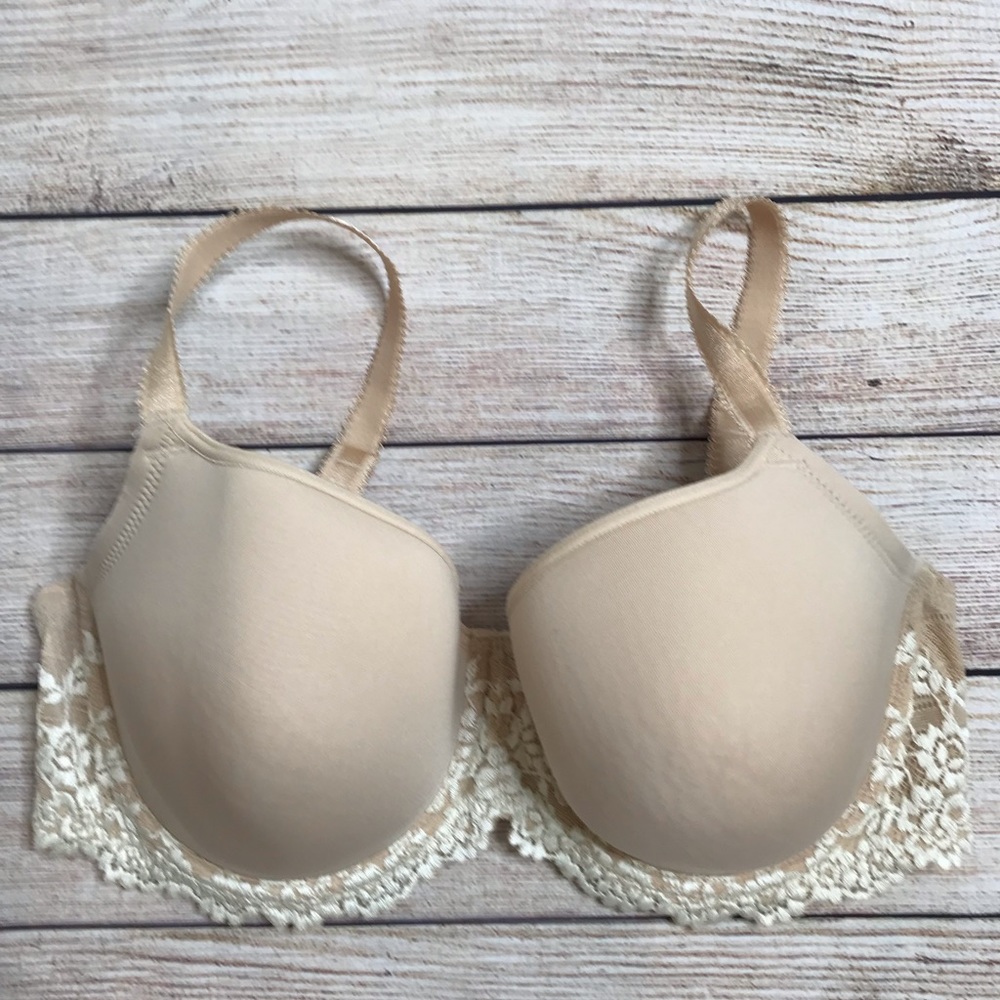 Wacoal Nude Lace Bra 36DD
